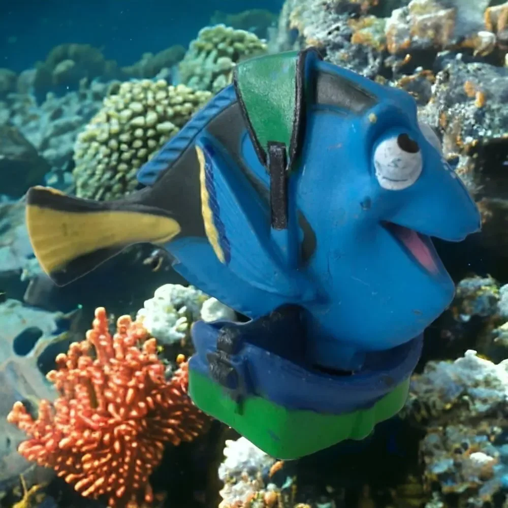 Dory Figure Cake Topper Mini Scuba PVC Goggles Finding Nemo Disney Pixar Plastic